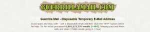  Guerillamail 