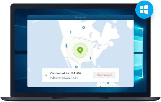   nordvpn در ویندوز 