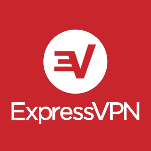  ExpressVPN White on red 