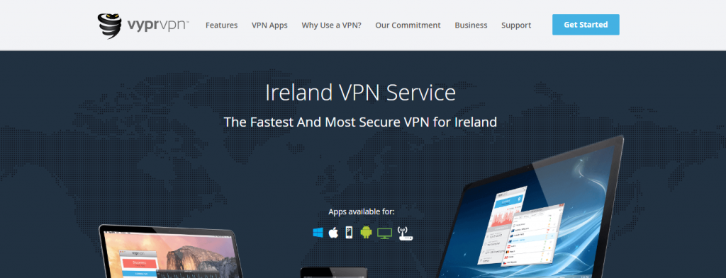   VyprVPN برای RTE Player 