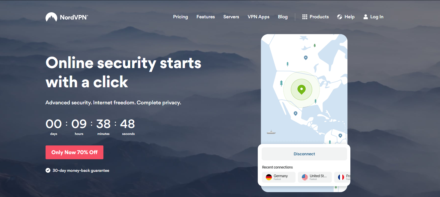 وب سایت NordVPN 