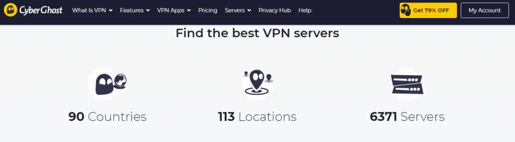   CyberGhost VPN Review سرورها 