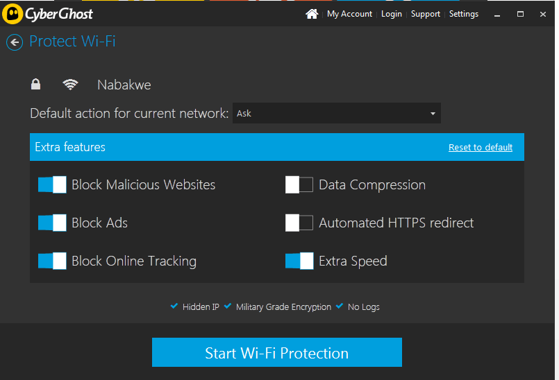  CyberGhost VPN Review Wi-Fi Protection 