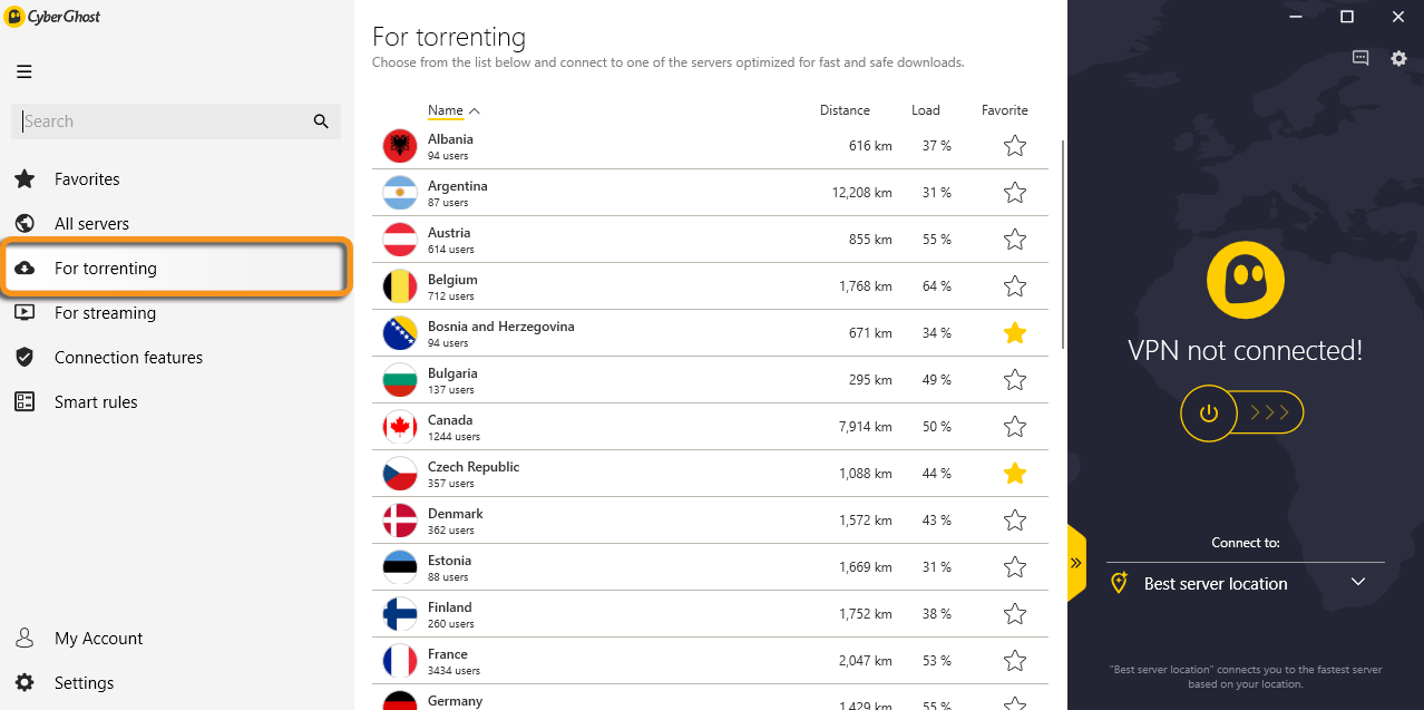  CyberGhost VPN Review Torrenting 