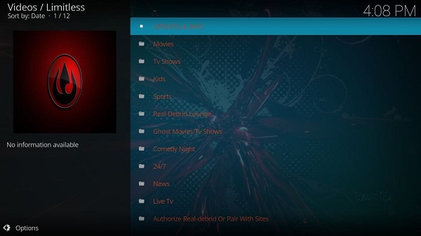   Limitless-Kodi-Addon 