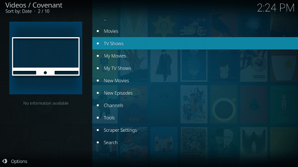 covenant-kodi-addon" width="600" height="337" srcset="//144839-418331-2-raikfcquaxqncofqfm.stackpathdns.com/wp-content/uploads/2020/08/covenant-kodi-addon.jpg 600w, //144839-418331-2-raikfcquaxqncofqfm.stackpathdns.com/wp-content/uploads/2020/08/covenant-kodi-addon-300x169.jpg 300w" sizes="(max-width: 600px) 100vw, 600px"/>

<p>Covenant, the most popular Kodi add-on is the official replacement for Exodus.</p>
<p>This add-on is much more stable than Exodus or any other movie add-ons and that is the reason why it has been ranked as most popular in the Kodi world.</p>
<p>Repository: Covenant</p>
<p>Source: https://co venant01.github.io/zip</p>
<p>Developer: Covenant</p>
<h3 id=