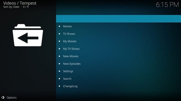   Tempest-Kodi 