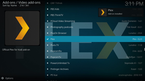 plex-kodi-addon" width="600" height="337" srcset="//144839-418331-2-raikfcquaxqncofqfm.stackpathdns.com/wp-content/uploads/2020/08/plex-kodi-addon.jpg 600w, //144839-418331-2-raikfcquaxqncofqfm.stackpathdns.com/wp-content/uploads/2020/08/plex-kodi-addon-300x169.jpg 300w" sizes="(max-width: 600px) 100vw, 600px"/>

<p>Plex has recently announced its new Kodi add-on that will be available for Kodi users.</p>
<p>Plex, an ultimate video streaming experience will bring a fitting collaboration with its long-time competitor Kodi. After downloading the zip file, connect to the Plex Server, and start streaming movies and TV shows.</p>
<p>Note: To overcome Geo-Blocked content safely and to stream all Plex Channels with unlimited entertainment you must need a Plex VPN.</p>
<p>Repository: Kodi Add-on Repository</p>
<p>Developer: Plex</p>
<h2 id=