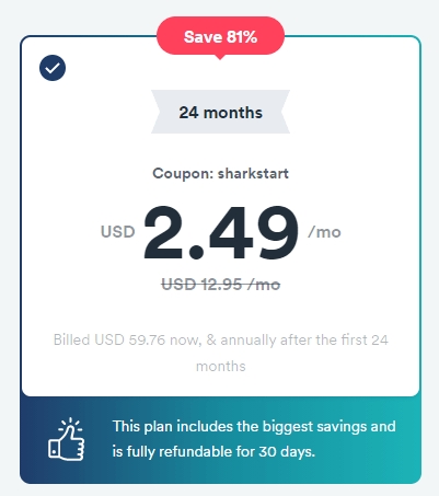   قیمت surfshark 