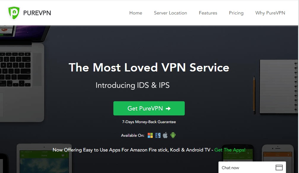  وب سایت PureVPN 