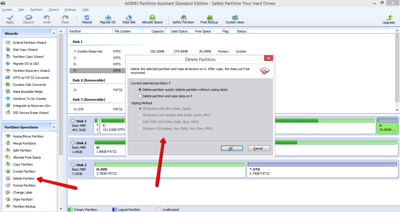   C:  Users  victor & # 39؛ s  Documents  AOMEI  AOMEI Partition Assistant  delete_partition .png 