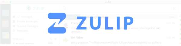   Zulip - مزایای چت زنده با چیدمان ایمیل 