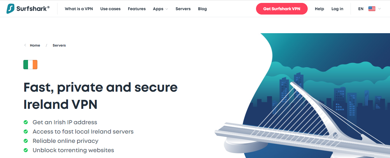  SurfShark VPN برای RTE Player 