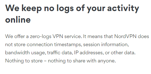 Nordvpn در مقابل ، ExpressVPN: سیاست حفظ حریم خصوصی NordVPN 